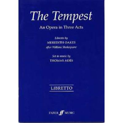 9780571523375 - The tempest (Oper in 3 Akten)