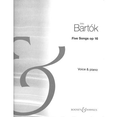 9790060011658 - 5 Lieder op 16 9790060011658 - 5 Lieder op 16