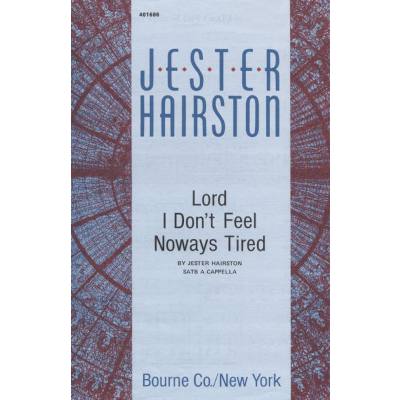 Lord I Dont Feel Noways Tired Nobody told me nobody promised me that the road was gonna be easy. notenpunkt ag