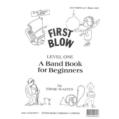 9790050002697 - First blow 1 - a band book for beginners