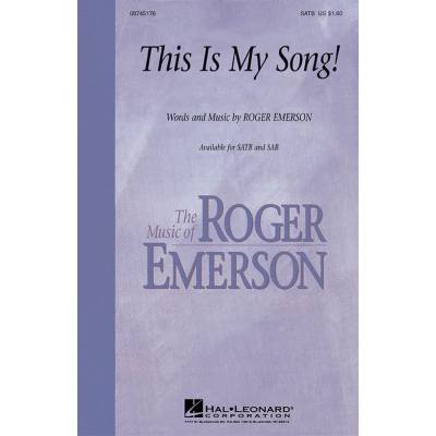 0884088028152 - This is my song