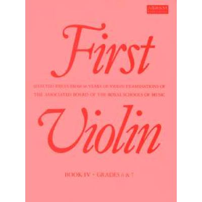 9781854722133 - FIRST VIOLIN 4 (GRADE 6-7)