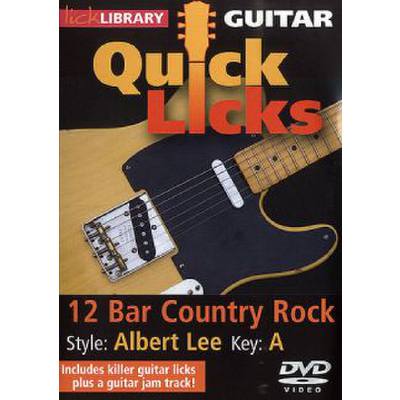 Guitar quick licks - 12 bar country Rock