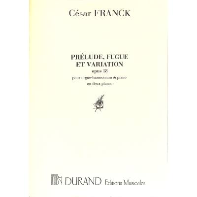 9790044019243 - Prelude Fugue + Variation op 18