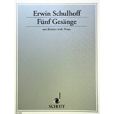 9790001083263 - 5 Gesänge