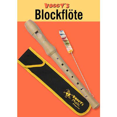 4250258304795 - Blockflöte VOGGY mit barocker Griffweise aus Holz