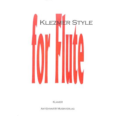 9790700176952 - Klezmer style for flute