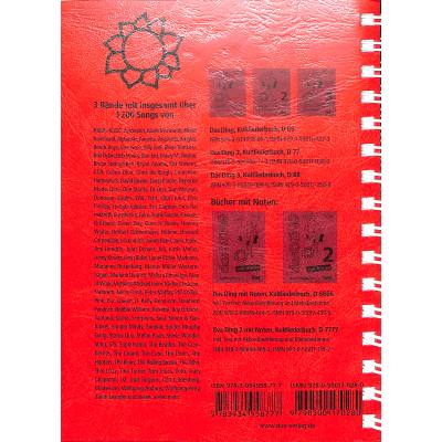 Das Ding 2 Kultliederbuch - Notenbuch.de