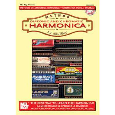 Method for diatonic + chromatic harmonica