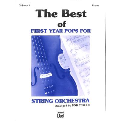 0029156204087 - Best of first year pops for string orchestra 1