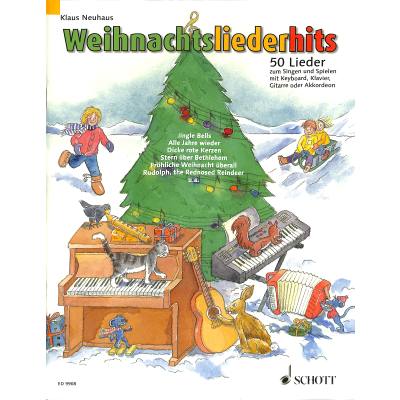 Weihnachtsliederhits | 50 Lieder zum Singen + Spielen