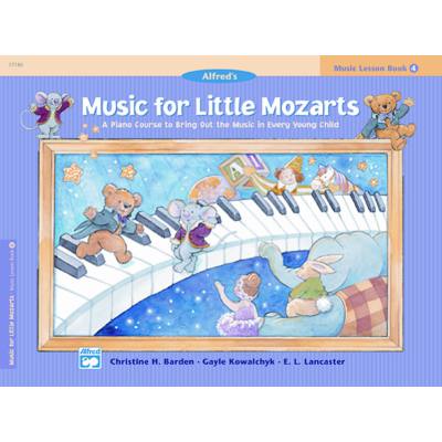 0038081181622 - Music for little Mozarts 4 - music lesson book 4