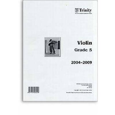 5027741004499 - Trinity violin 2004-2009 - grade 5