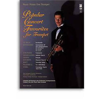 0884088189501 - Popular concert favorites for trumpet with orchestra