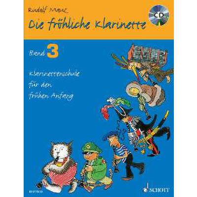 9783795750503 - Die fröhliche Klarinette 3 - Schule