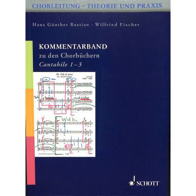 Kommentarband zu den Chorbüchern Cantabile 1 2 + 3