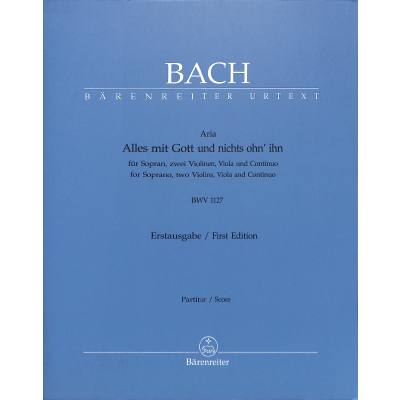 9790006530625 - Alles mit Gott und nichts ohn ihn BWV 1127