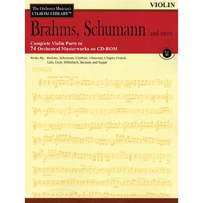 0073999484489 - Brahms Schumann and more 3