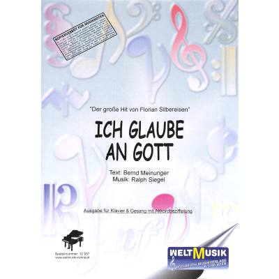 Ich glaube an Gott - Notenbuch.de