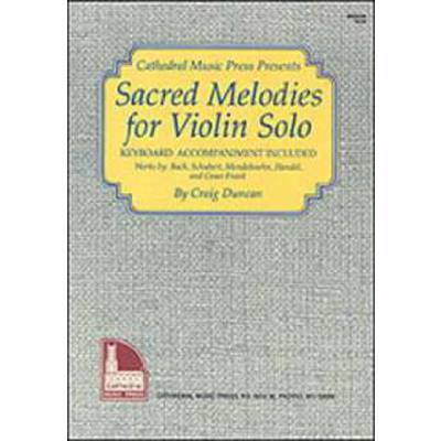 0796279010788 - Sacred melodies for violin solo