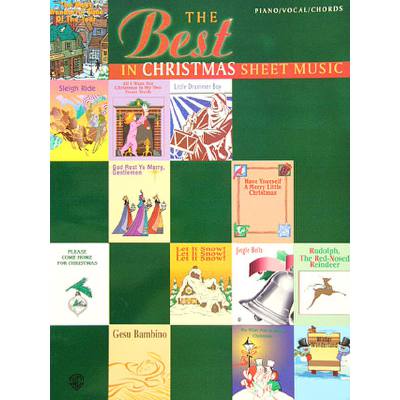 0029156667592 - The best in christmas sheet music