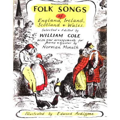 0723188618804 - Folk songs of England Ireland Scotland + Wales