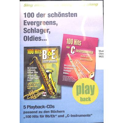 9781783059287 - CD Playbacks 100 Hits fÃ¼r B & Es Instrumente Band 1 Hildner Verlag BESCPB