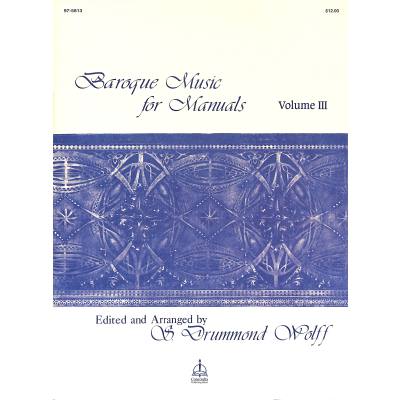0078777013905 - Baroque music for manuals 3 0078777013905 - Baroque music for manuals 3