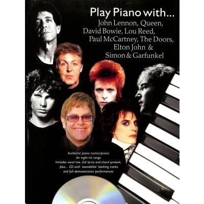 9780711941151 - Play piano with John Lennon + Queen + David Bowie + Lou Reed