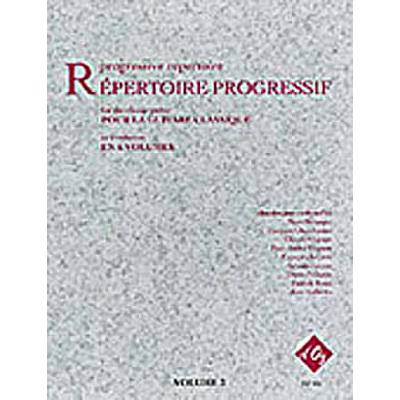 9901000085718 - Repertoire progressif 3 pour la guitare classique