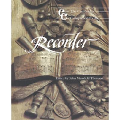 CAMBRIDGE COMPANION TO THE RECORDER