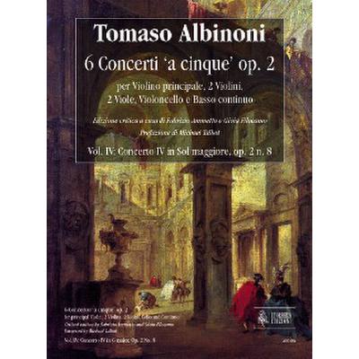 9790215314351 - CONCERTO A CINQUE 4 G-DUR OP 2 8