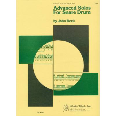 0822795135053 - ADVANCED SOLOS FOR SNARE DRUM