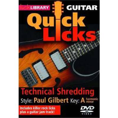 5060088823576 - Guitar quick licks - technical shredding