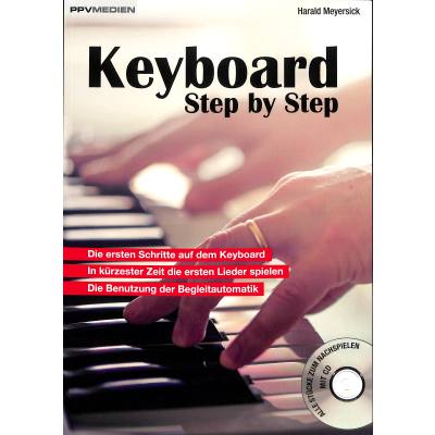 9783932275760 - Keyboard step by step | In 10 Schritten zum Erfolg