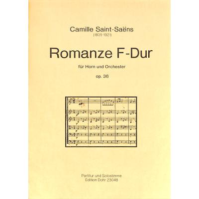 9790202010488 - Romanze F-Dur op 36 9790202010488 - Romanze F-Dur op 36