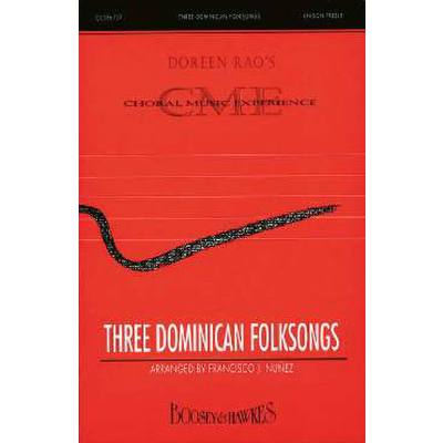 9790051467372 - 3 Dominican folk songs 9790051467372 - 3 Dominican folk songs
