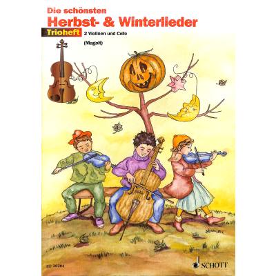 9783795752347 - Noten Die schönsten Herbst- & Winterlieder 2 Violinen 1 Cello ED 20204 Trioheft