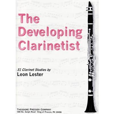 0680160090105 - The developing clarinetist