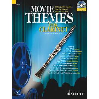 0841886007222 - Movie themes for clarinet