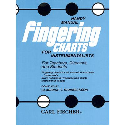 0798408003012 - Handy manual fingering charts for instrumentalists