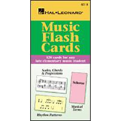 Music flash cards set B