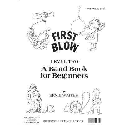 9790050003748 - First blow 2 - a band book for beginners 9790050003748 - First blow 2 - a band book for beginners