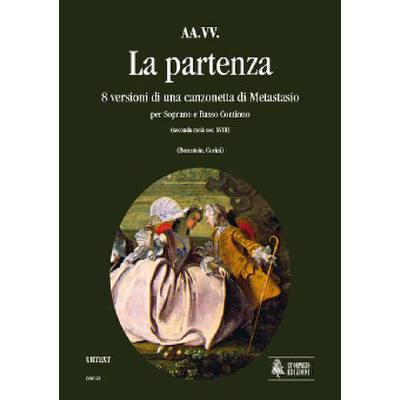 9790215309944 - La partenza - 8 versioni di una canzonetta di Metastasio