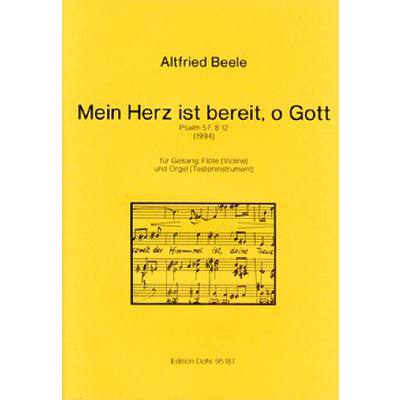 9790202001875 - Mein Herz ist bereit o Gott