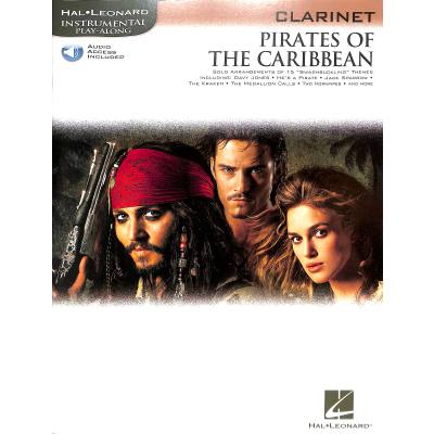 0884088114534 - Noten Pirates of caribbean Fluch der Karibik Klarinete clarinet HL 842184