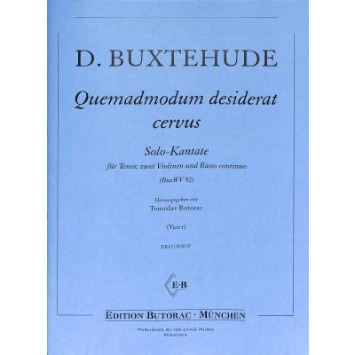 9790502900885 - Quemadmodum desiderat cervus BUXWV 92