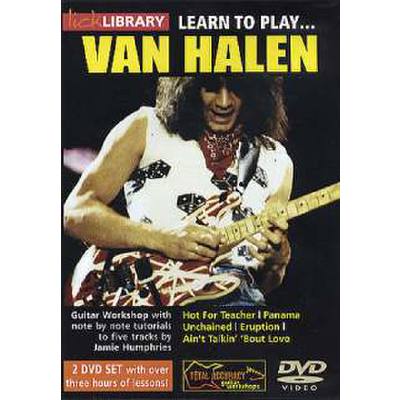 5060088820575 - Roadrock International - Lick Library Learn To Play Van Halen DVD