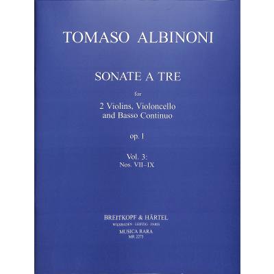 9790004488591 - Sonata a tre op 1 3 (Nr 7-19)