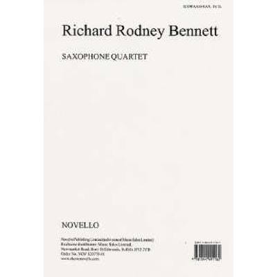 9781844491162 - Saxophone Quartet